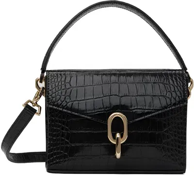 Anine Bing Black Colette Top Handle Bag