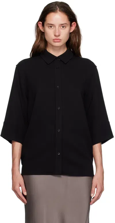 Anine Bing Black Mary Shirt