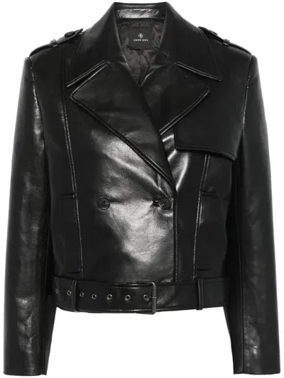 Anine Bing Greer Jacket In Black