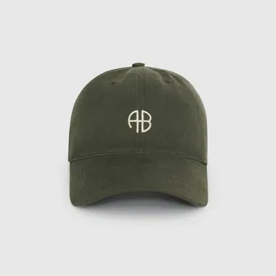 Anine Bing Jeremy Baseball Cap Ab In Olive