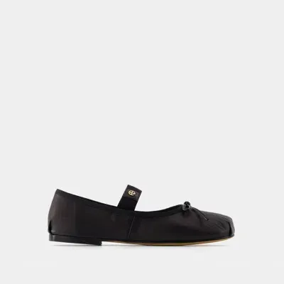 Anine Bing Jolie Ballerinas -  - Leather - Black