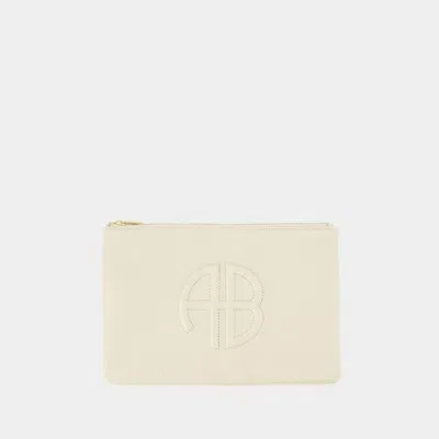 Anine Bing Pochette Lili -  - Cuir - Beige