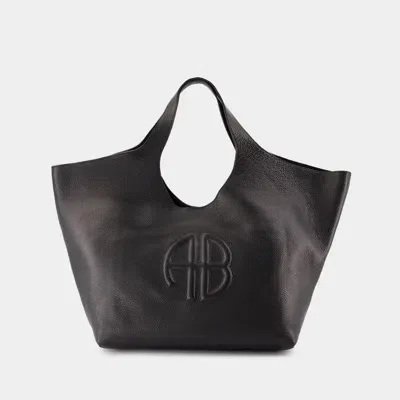 Anine Bing Lili Shopper Bag -  - Leather - Black