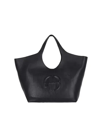 Anine Bing Lili Tote Bag In Black  