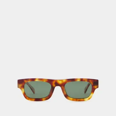 Anine Bing Otis Sunglasses -  - Acetate - Brown