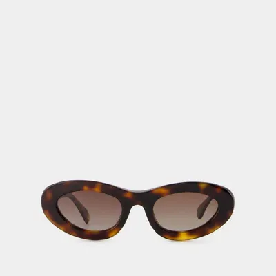 Anine Bing Roma Sunglasses - Kate Moss Campaign -  - Acetate - Brown