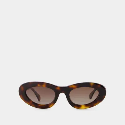 Anine Bing Roma Sunglasses In Brown