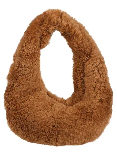 Anita Bilardi Faux Fur Shoulder Bag