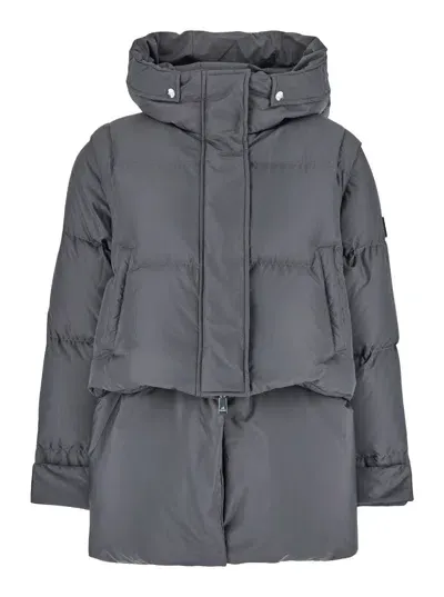 Anitroc Chiara Puffer Jacket In Grey