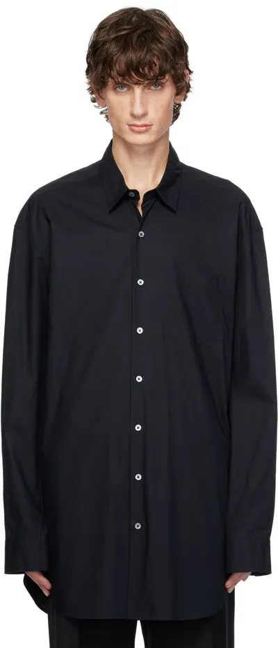 Ann Demeulemeester Black Mark High Comfort Shirt