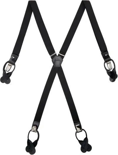 Ann Demeulemeester Black Rakel Suspenders