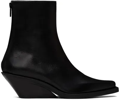 Ann Demeulemeester Black Rumi Cowboy Ankle Boots