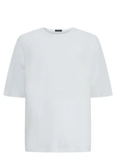 Ann Demeulemeester Dieter High Comfort T Shirt In White