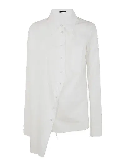 Ann Demeulemeester Julia Shirt In White