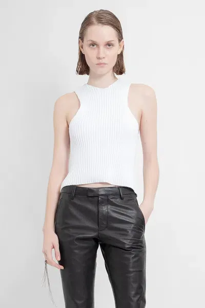 Ann Demeulemeester Woman White Tops