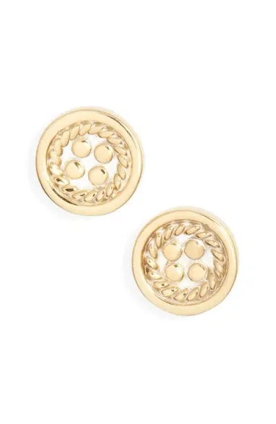 Anna Beck Classic Mini Stud Earrings In Gold