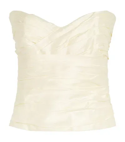 Anna October Lissa Corset Top In Ivory