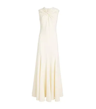 Anna October Phoebe Maxi Dress In Ivory