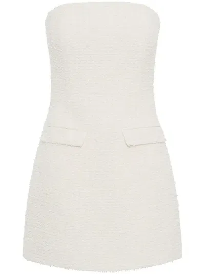 Anna Quan Francesca Mini Dress In White