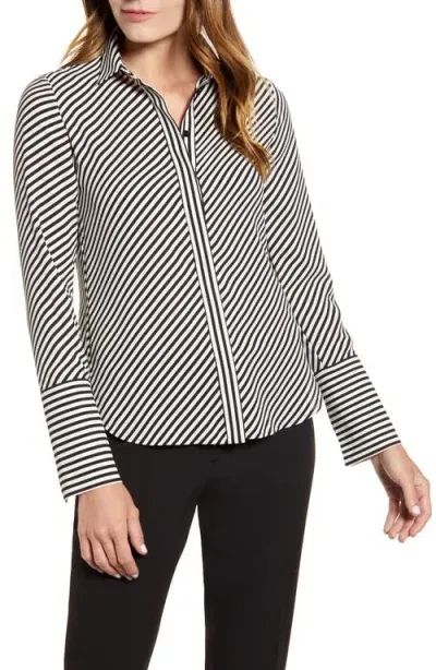 Anne Klein Blouse In Anne Black,anne White