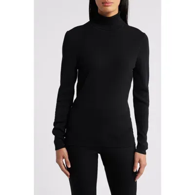 Anne Klein Turtleneck Sweater In Anne Black