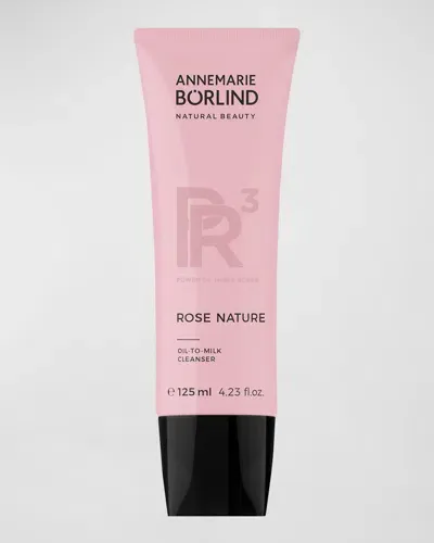 Annemarie Borlind Rose Nature Oil To Milk Cleanser In White