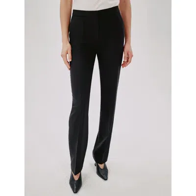 Another Tomorrow Classic Trouser In Black