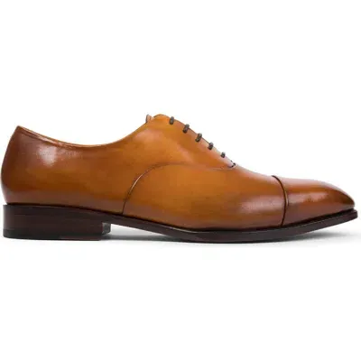 Anthony Veer Genoa Cap Toe Oxford In Tan