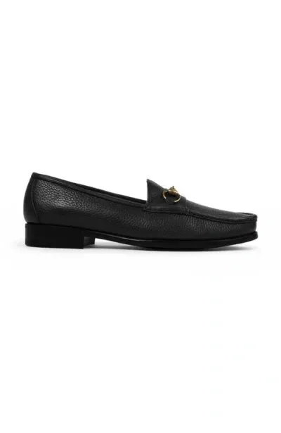 Anthony Veer Lucca Bit Loafer In Black