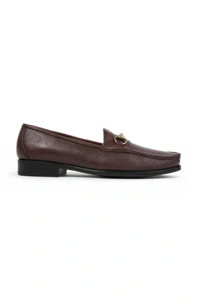 Anthony Veer Lucca Bit Loafer In Dark Brown