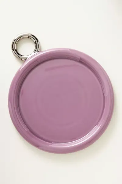 Anthropologie Arlo Circular Bar Board In Purple