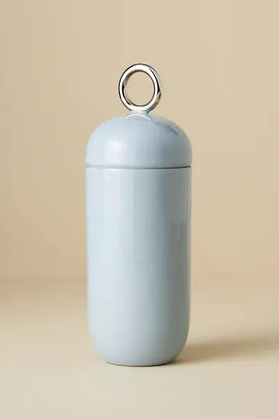 Anthropologie Arlo Cocktail Shaker In Blue