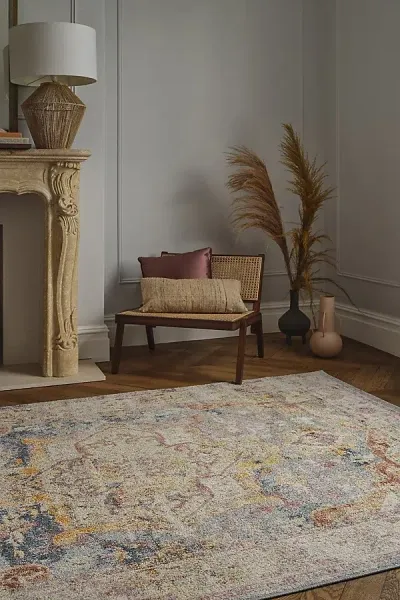 Anthropologie Flores Azin Classic Persian Medallion Rug In Multi