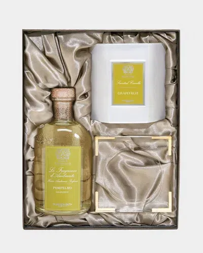 Antica Farmacista Grapefruit Acrylic Home Ambiance Gift Set In Multi