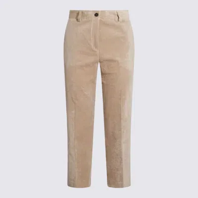 Antonelli Beige Cotton Pants