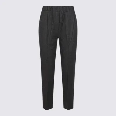 Antonelli Firenze Pantaloni Antracite In Grey