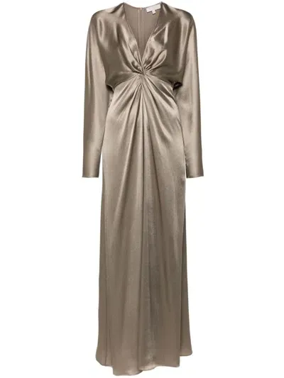 Antonelli Lucerna Maxi Dress In Brown