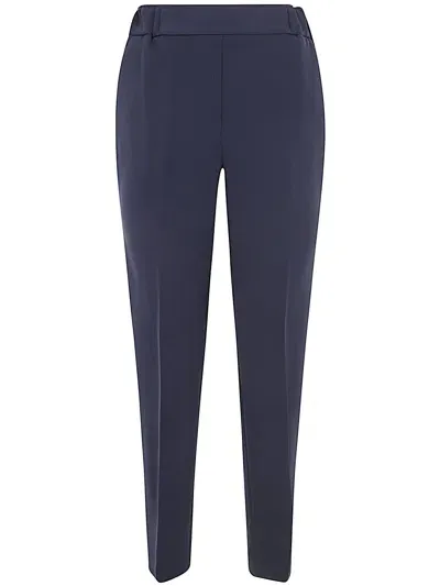 Antonelli Sidro Elastic Waist Trousers In Blue