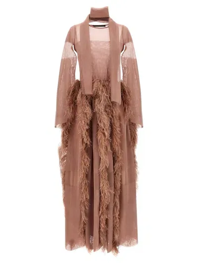 Antonino Valenti Iside Long Dress In Pink