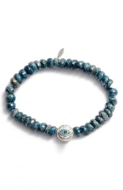 Anzie Boheme Bead Bracelet In Blueberry Beach Moonstone