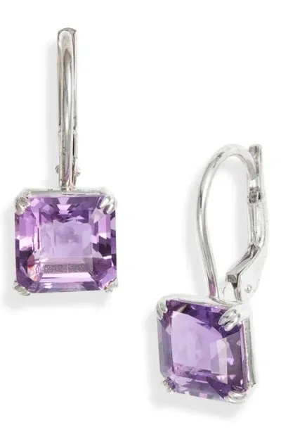 Anzie Harper Drop Earrings In Purple