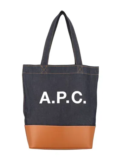 Apc Axel Tote In Caramel