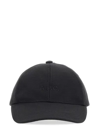 Apc Baseball Cap In Black