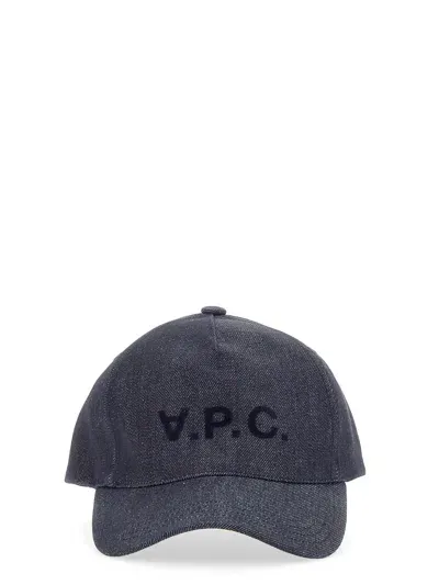 Apc Baseball Cap In Blue