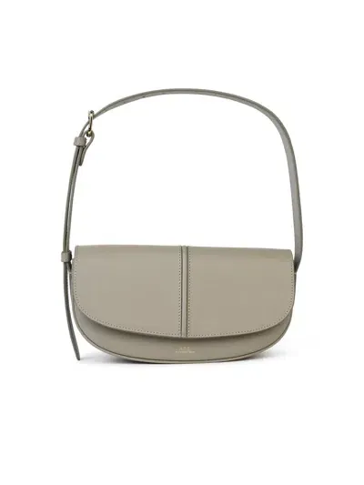 Apc A.p.c. 'betty' Crossbody Bag In Light Green Matte Lear