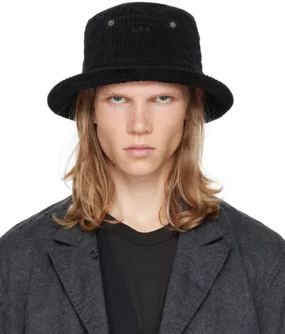 Apc Black Bob Thais Bucket Hat In Lzz Black