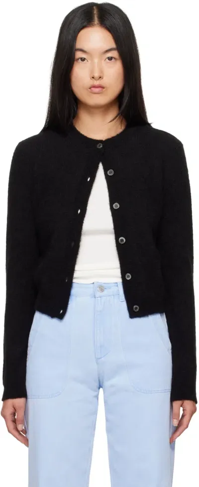 Apc Black Millie Cardigan In Lzz Black