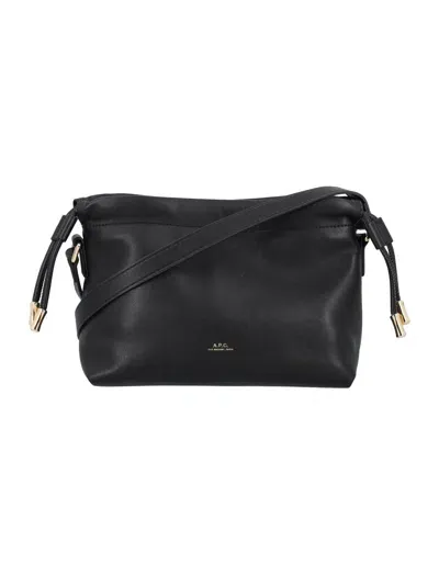 Apc A.p.c. Ninon Mini Bag In Black