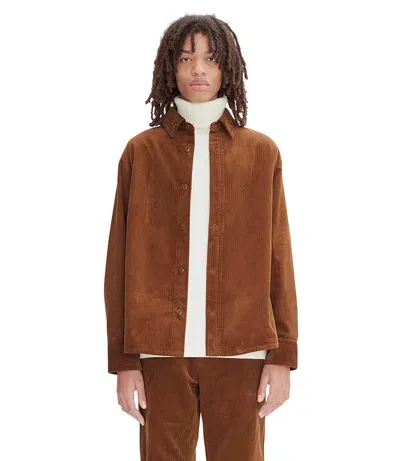 Apc Corduroy Bobby Overs In Brown