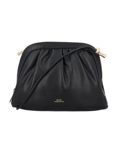 Apc Bourse Ninon Bag In Black